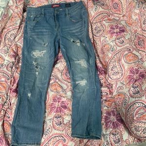 Size 13 mid rise jeans
